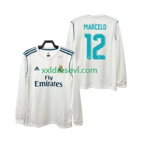 Real Madrid MARCELD 12 2017 Retro Domaći Nogometni Dres 2018 Dugim Rukavima